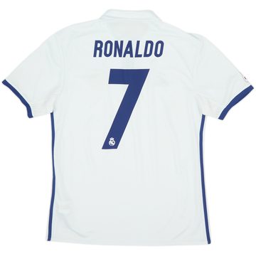 2016-17 Real Madrid Home Shirt Ronaldo #7 - 7/10 - (L)