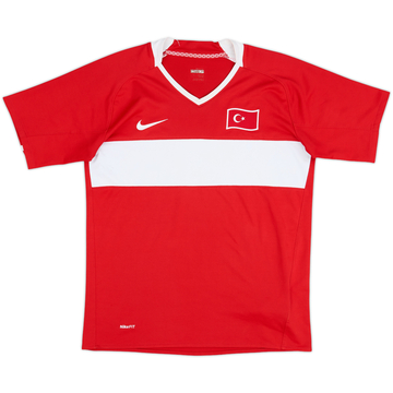 2008-10 Turkey Home Shirt - 6/10 - (XL.Boys)