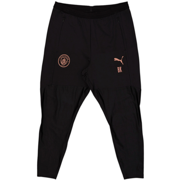 2019-20 Manchester City Puma Staff Issue Track Pants/Bottoms BK - 9/10 - (XL)