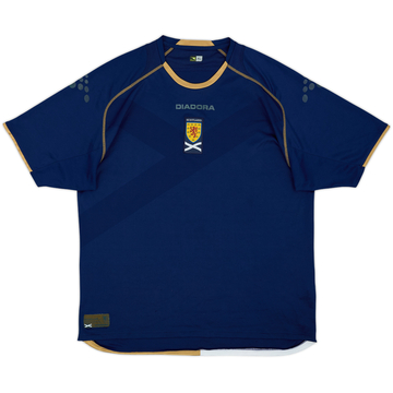 2007-08 Scotland Home Shirt - 6/10 - (XL)
