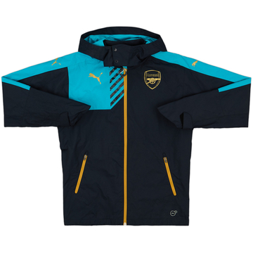 2015-16 Arsenal Puma Hooded Rain Jacket - 5/10 - (XS)
