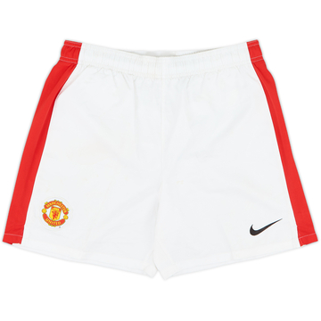 2009-10 Manchester United Home Shorts - 6/10 - (L.Boys)