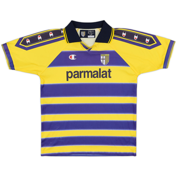 1999-00 Parma Home Shirt - 9/10 - (L.Boys)
