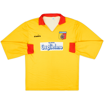 1989-90 Catanzaro Match Issue Away L/S Shirt #15