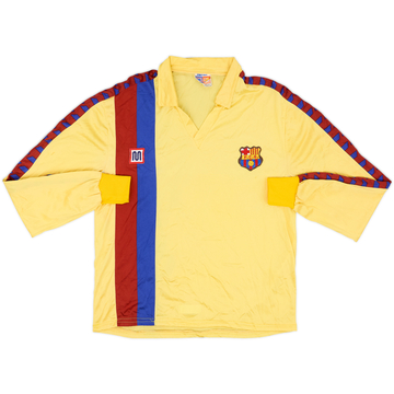 1984-89 Barcelona Away L/S Shirt - 6/10 - (L)
