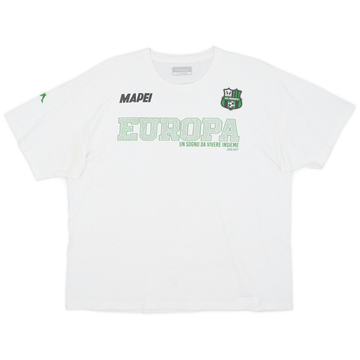 2016-17 Sassuolo Kappa Cotton Tee - 7/10 - (XL)