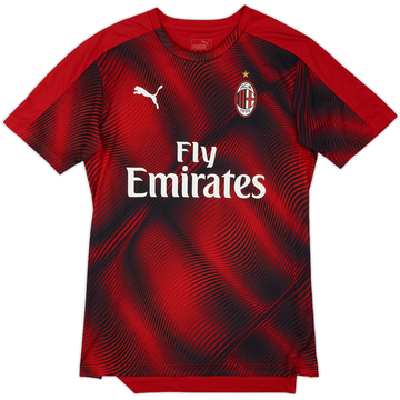 2019-20 AC Milan Puma Training Shirt - 8/10 - (S)