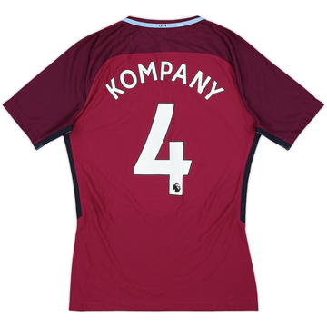 2017-18 Manchester City Player Issue Away Shirt Kompany #4 - 7/10 - (M)