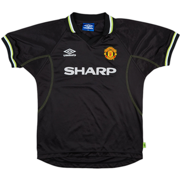 1998-99 Manchester United Third Shirt - 9/10 - (L.Boys)