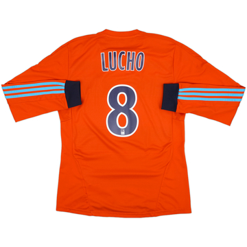 2011-12 Olympique Marseille Third L/S Shirt Lucho #8 - 10/10 - (M)