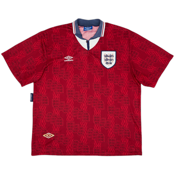 1993-95 England Away Shirt - 4/10 - (XXL)