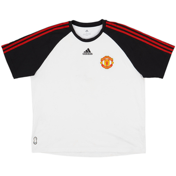 2021-22 Manchester United adidas Teamgeist Leisure Tee - 7/10 - (L)