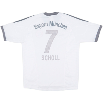 2002-03 Bayern Munich Away Shirt Scholl #7 - 5/10 - (M)