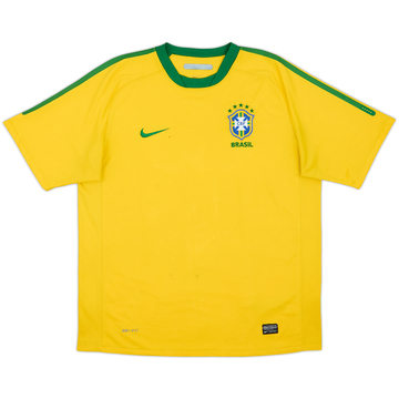 2010-11 Brazil Home Shirt - 4/10 - (L)
