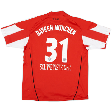 2010-11 Bayern Munich Home Shirt Schweinsteiger #31 - 5/10 - (S.Boys)