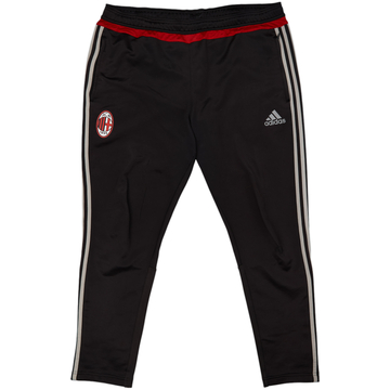 2015-16 AC Milan adidas Track Pants/Bottoms - 5/10 - (XL)