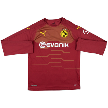 2019-20 Dortmund Third L/S Shirt - 8/10 - (XL.Boys)