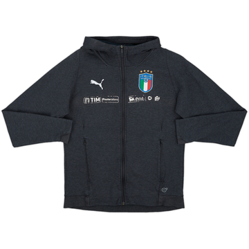 2019-20 Italy Puma Hooded Track Jacket - 6/10 - (M)