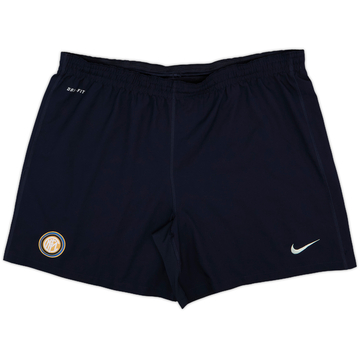 2010-11 Inter Milan Nike Training Shorts - 7/10 - (XL)