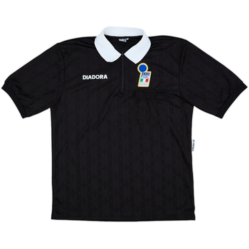 1990s Italy FIGC Diadora Referee Shirt - 8/10 - (XL)