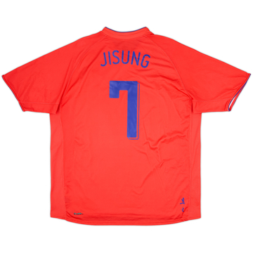 2006-08 South Korea Home Shirt Ji Sung #7 - 5/10 - (XXL)