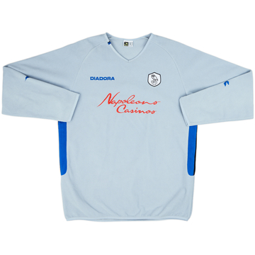 2003-04 Sheffield Wednesday Diadora Fleece Drill Top - 8/10 - (S)