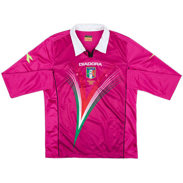 2012-13 Italy Diadora Referee L/S Shirt - 6/10 - (S)