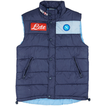 2009-10 Napoli Macron Padded Gilet - 6/10 - (L)