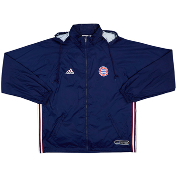 1999-00 Bayern Munich adidas Hooded Rain Jacket - 5/10 - (L)