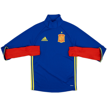2015-16 Spain adidas Sweat Top - 9/10 - (XS)