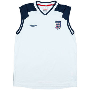 2006-07 England Umbro Training Vest - 8/10 - (L)