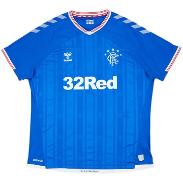 2019-20 Rangers Home Shirt - 8/10 - (3XL)