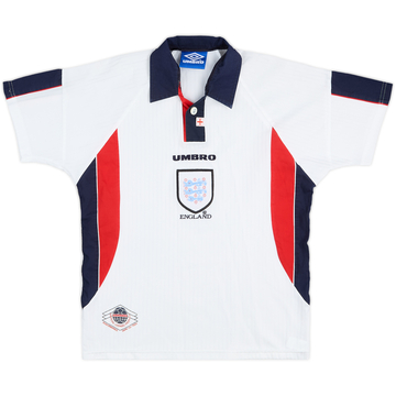1997-99 England Home Shirt - 9/10 - (L.Boys)