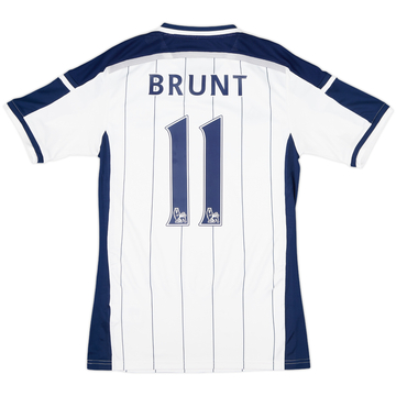 2014-15 West Brom Home Shirt Brunt #11 - 8/10 - (S)