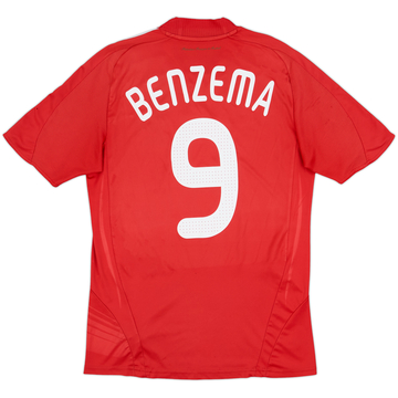 2007-08 France Away Shirt Benzema #9 - 5/10 - (S)