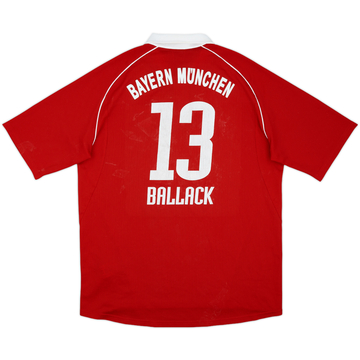 2005-06 Bayern Munich Home Shirt Ballack #13 - 5/10 - (XL)