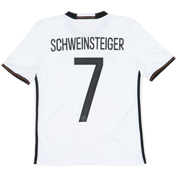 2015-16 Germany Home Shirt Schweinsteiger #7 - 8/10 - (L.Boys)