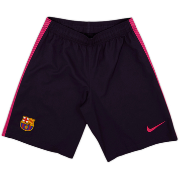 2016-17 Barcelona Away Shorts - 9/10 - (S)