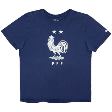 2018-19 France Nike Cotton Tee - 6/10 - (L)