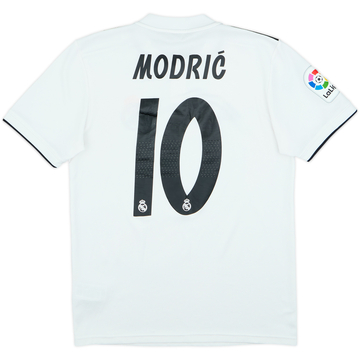 2018-19 Real Madrid Home Shirt Modric #10 - 8/10 - (S)