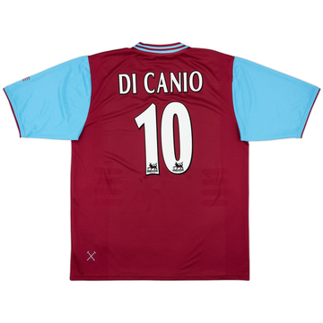 2001-03 West Ham Home Shirt Di Canio #10 - 6/10 - (XXL)
