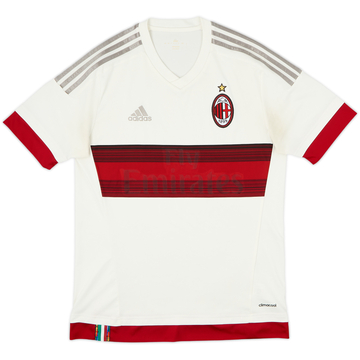 2015-16 AC Milan Away Shirt - 4/10 - (M)