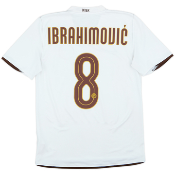 2008-09 Inter Milan Away Shirt Ibrahimovic #8 - 5/10 - (M)