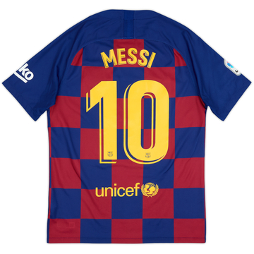 2019-20 Barcelona Home Shirt Messi #10 - 8/10 - (M)