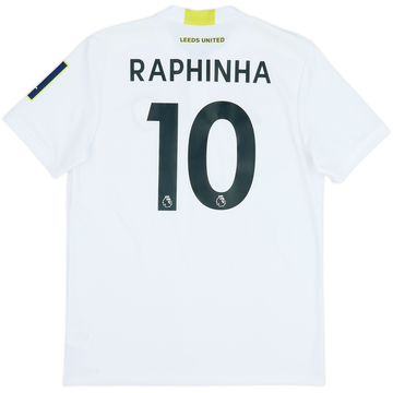 2021-22 Leeds United Home Shirt Raphinha #10 - 8/10 - (L)