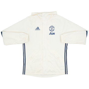2016-17 Manchester United adidas Hooded Rain Jacket - 6/10 - (M)
