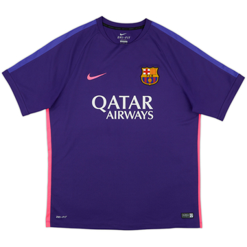 2015-16 Barcelona Nike Training Shirt - 8/10 - (XL)