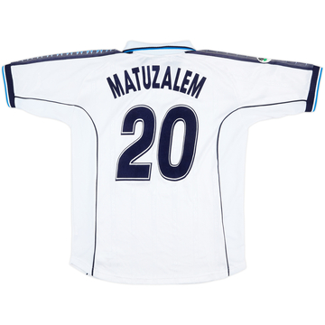 2000-01 Napoli Match Issue Away Shirt Matuzalem #20