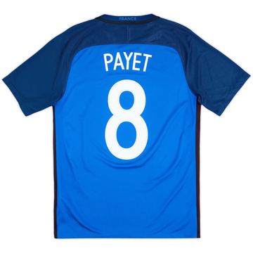 2016-17 France Home Shirt Payet #8 - 9/10 - (S)