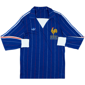 1980-82 France Home L/S Shirt #8 - 8/10 - (M)
